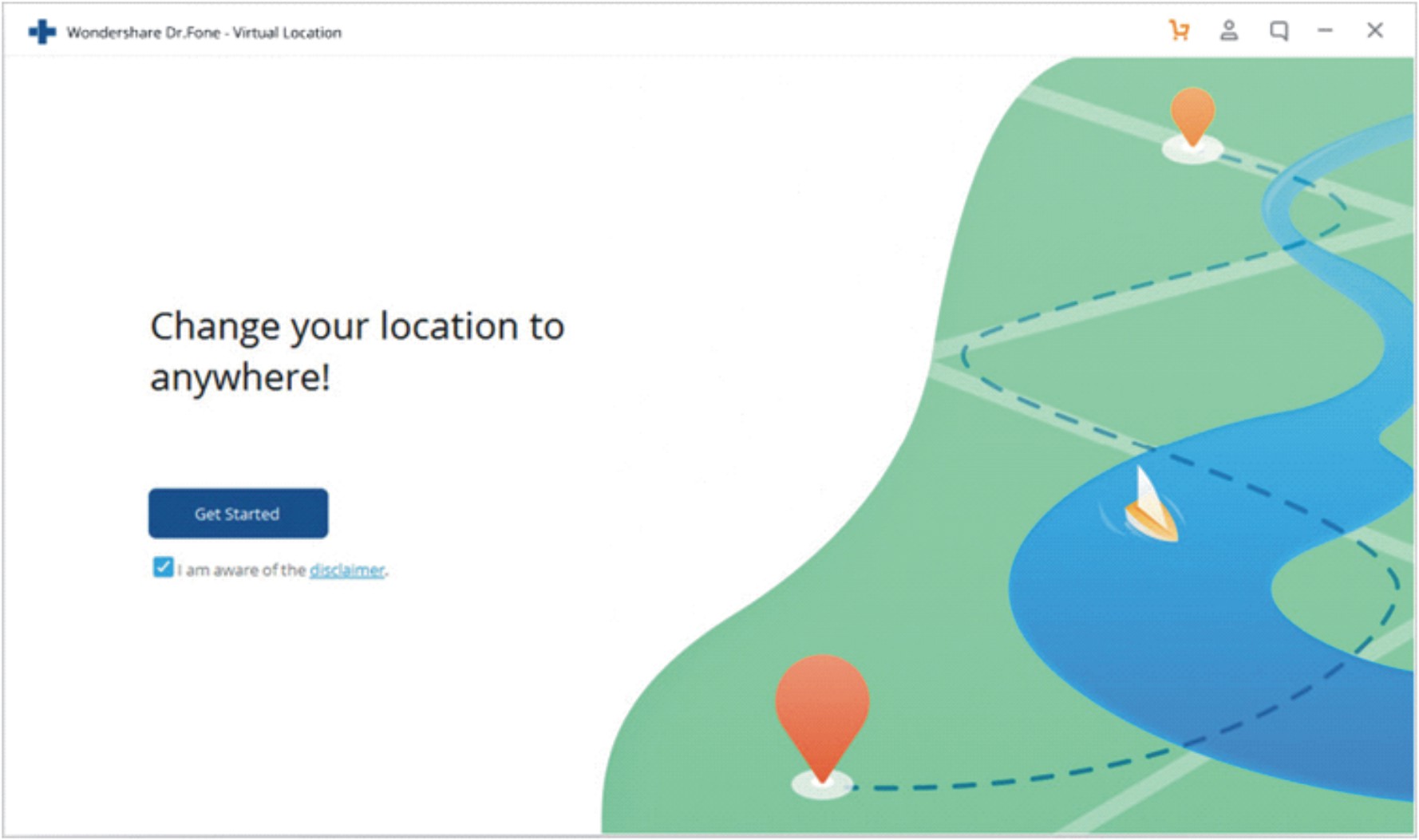how to use dr fone virtual location