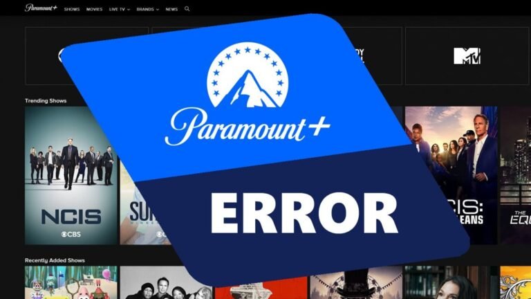 Paramount Plus Error Code 4200