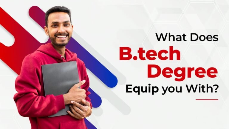 B tech degree