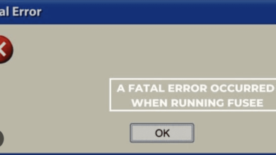 Photo of A Fatal Error Occurred When Running Fusee: Troubleshooting Guide