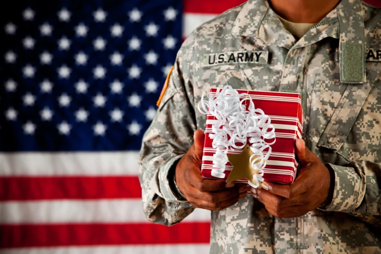 serving in the military