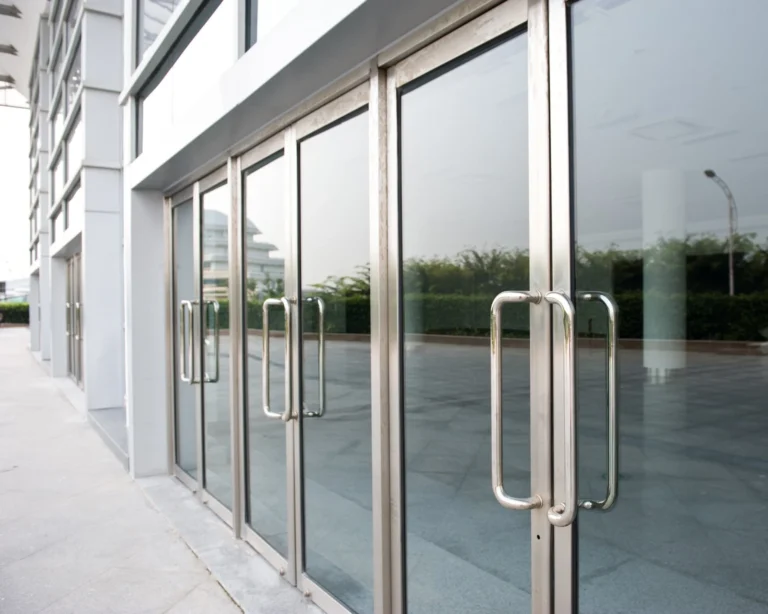 commercial double doors