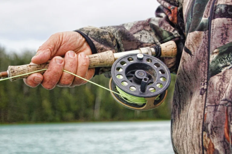 how to set up fly fishing line