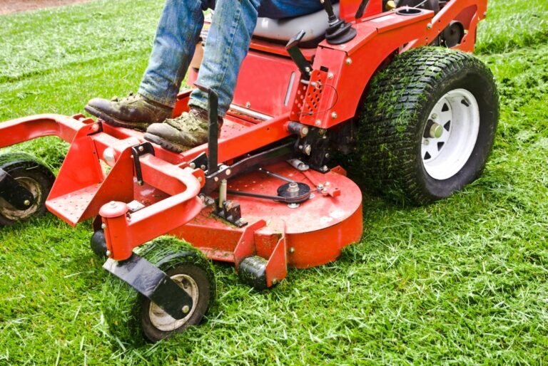 riding lawn mower maintenance