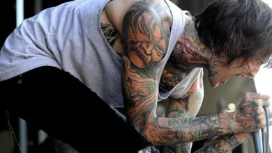 Photo of Ronnie Radke’s Blackout Tattoo: A Bold Expression of Identity and Artistry