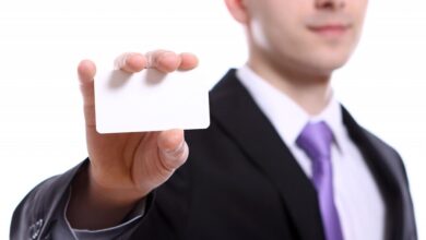 Photo of Stylish Business Card Holders