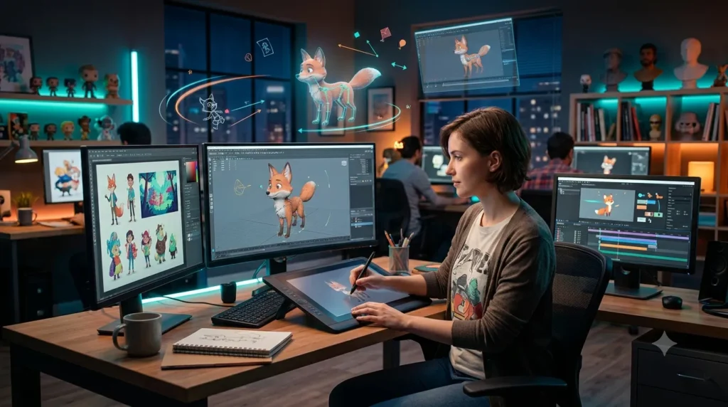 2D and 3D Animation Gigs