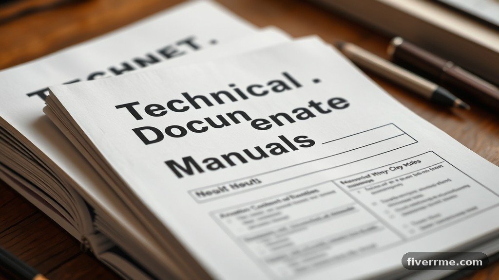6. Technical Documentation and Manuals