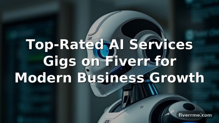 Top-Rated AI Services Gigs on Fiverr for Modern Business Growth