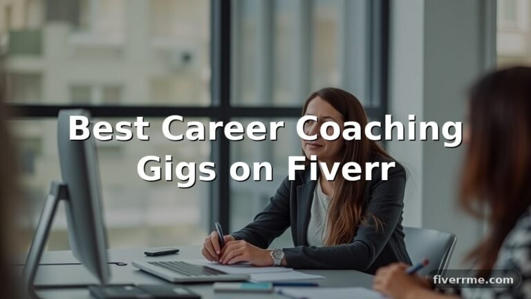 Best Career Coaching Gigs on Fiverr