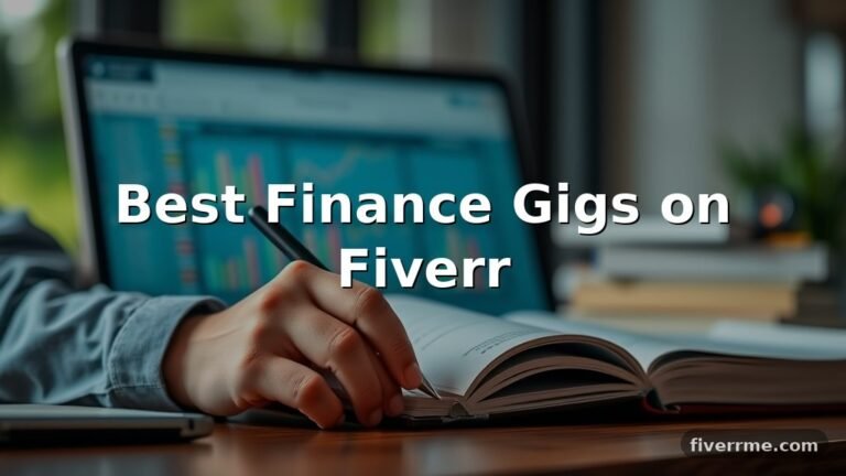 Best Finance Gigs on Fiverr