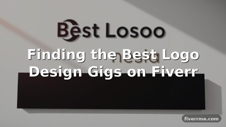 Finding the Best Logo Design Gigs on Fiverr