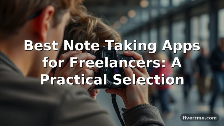 Best Note Taking Apps for Freelancers: A Practical Selection