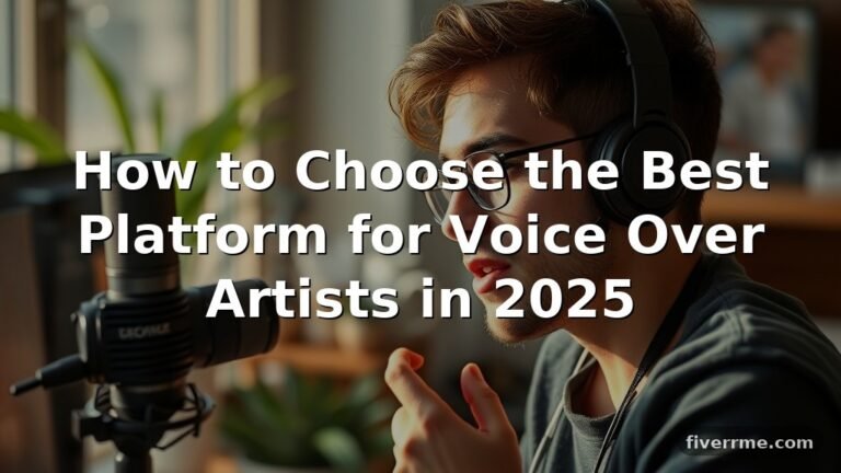 How to Choose the Best Platform for Voice Over Artists in 2026