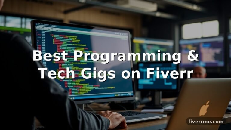 best programming tech gigs on fiverr