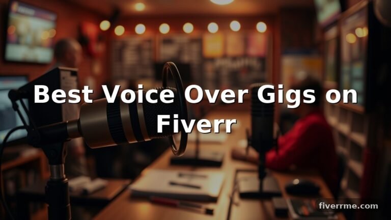 Best Voice Over Gigs on Fiverr