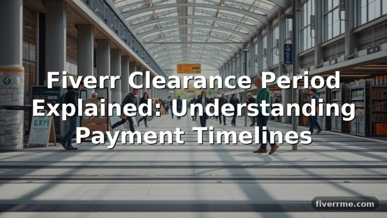Fiverr Clearance Period Explained: Understanding Payment Timelines