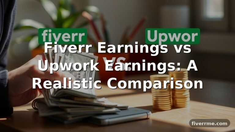 Fiverr Earnings vs Upwork Earnings: A Realistic Comparison