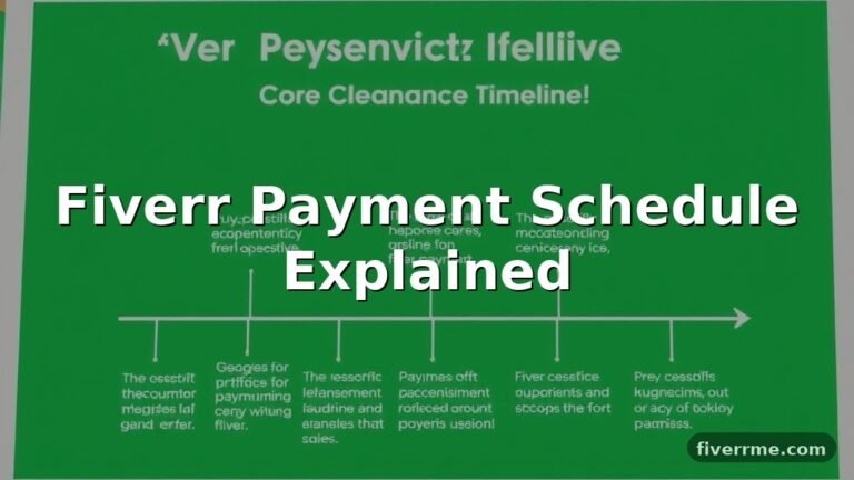 Fiverr Payment Schedule Explained