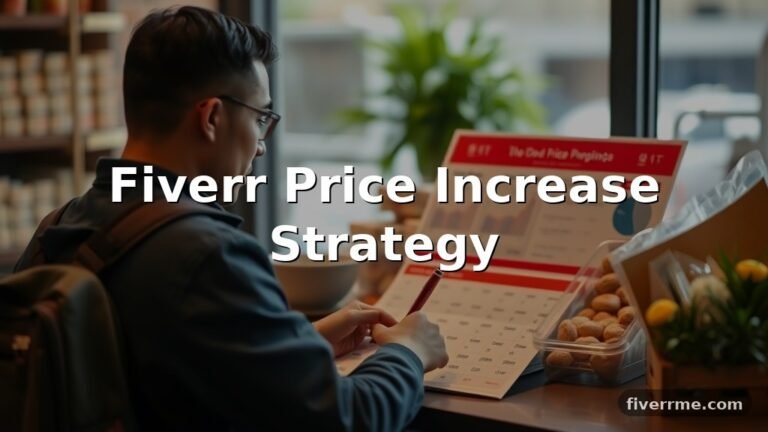 Fiverr Price Increase Strategy