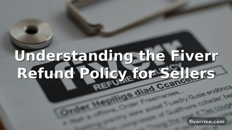 Understanding the Fiverr Refund Policy for Sellers