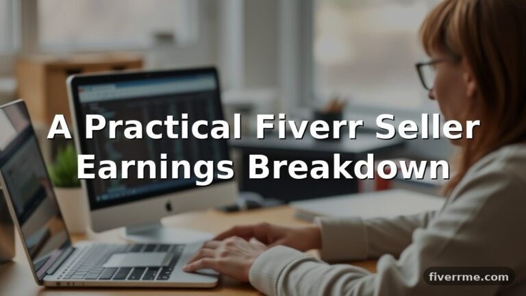 A Practical Fiverr Seller Earnings Breakdown