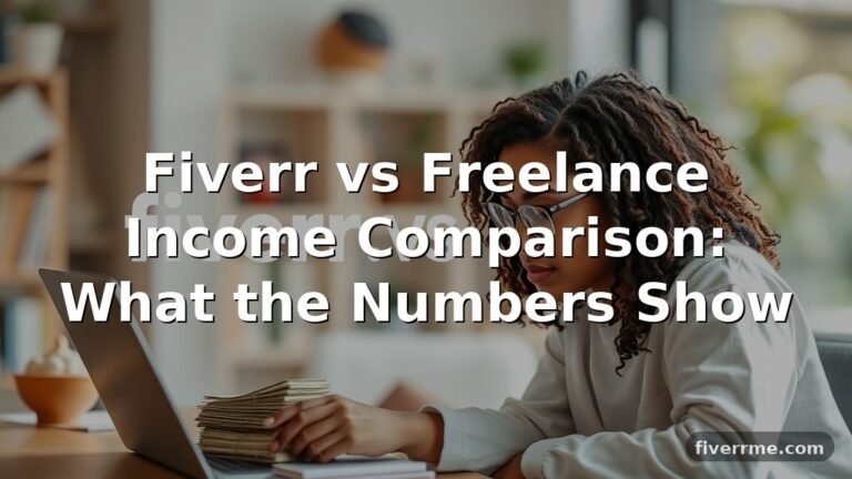 Fiverr vs Freelance Income Comparison: What the Numbers Show