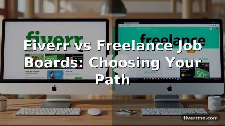 Fiverr vs Freelance Job Boards: Choosing Your Path