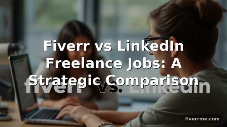 Fiverr vs LinkedIn Freelance Jobs: A Strategic Comparison