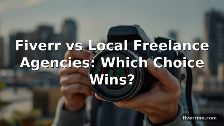 Fiverr vs Local Freelance Agencies: Which Choice Wins?