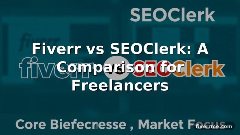 Fiverr vs SEOClerk: A Comparison for Freelancers