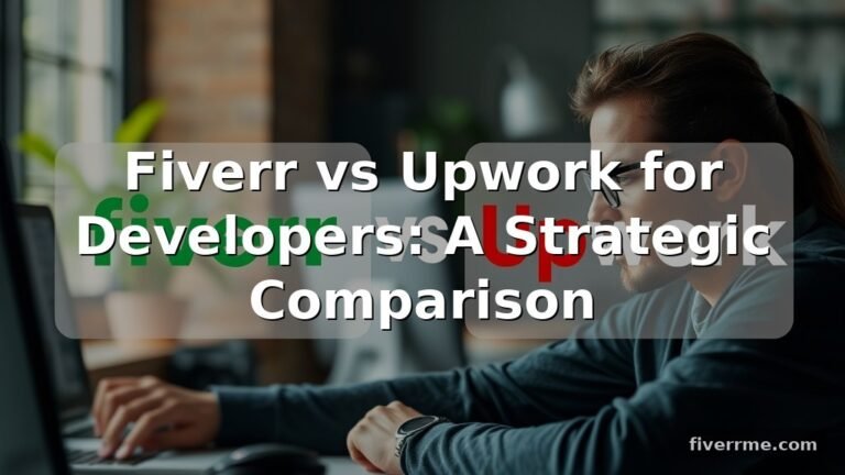 Fiverr vs Upwork for Developers: A Strategic Comparison