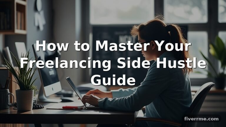 How to Master Your Freelancing Side Hustle Guide