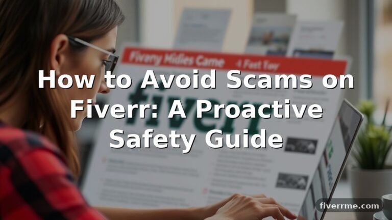 How to Avoid Scams on Fiverr: A Proactive Safety Guide