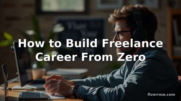 How to Build Freelance Career From Zero