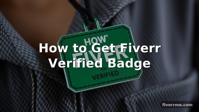 How to Get Fiverr Verified Badge
